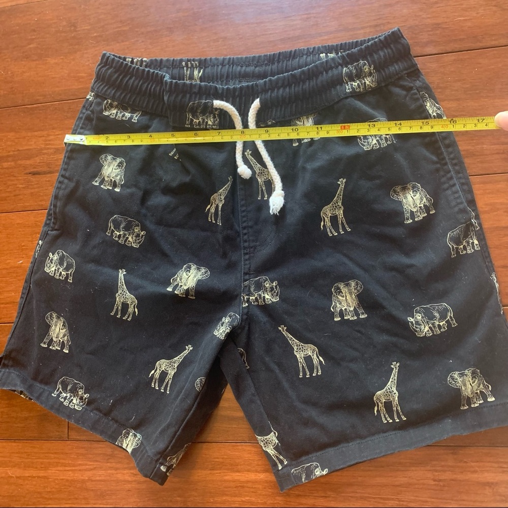 21 men navy elastic shorts